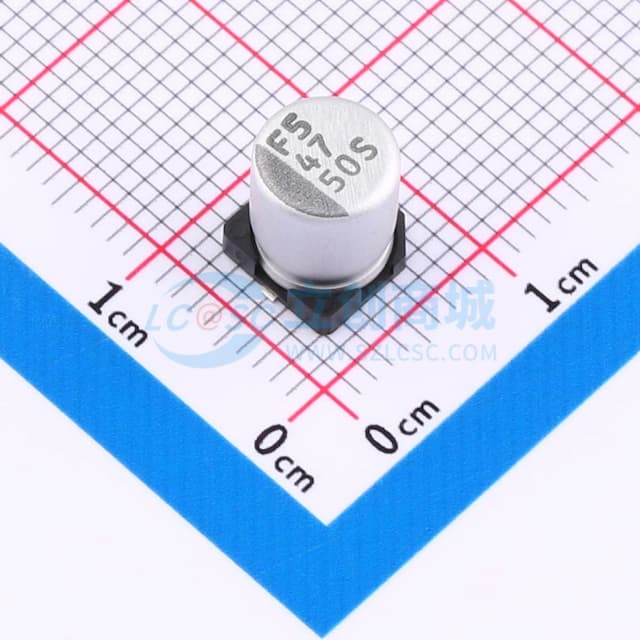 47uF ±20% 50V实物图