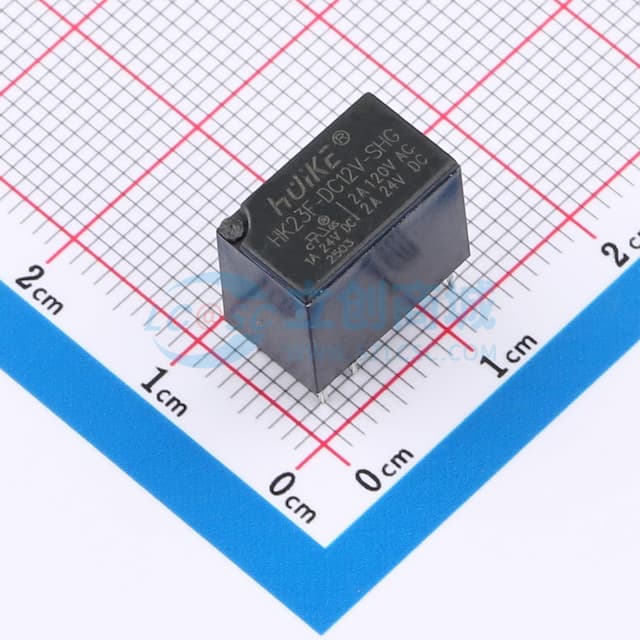 12V 一组转换:1C(单刀双掷-转换)【继电】实物图