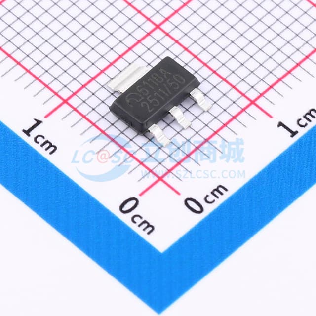 1A 可调电压高速 LDO 稳压器实物图