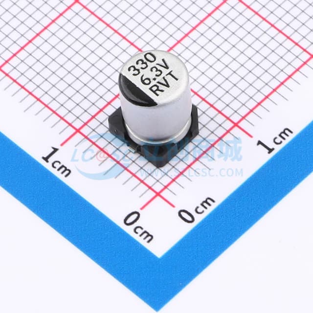 330uF ±20% 6.3V实物图