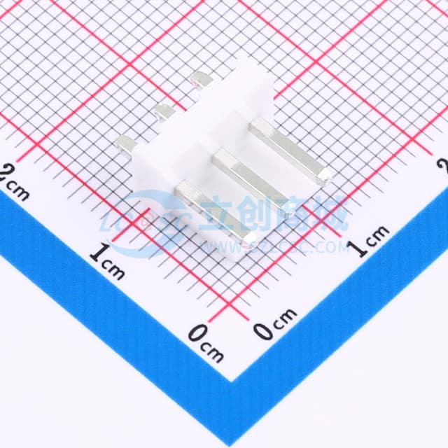 1x3P 间距:3.96mm 直插 系列:VH 【插件】实物图