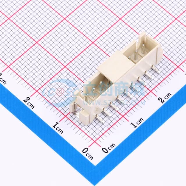 1x9P 间距:2.54mm 立贴 系列:XH实物图