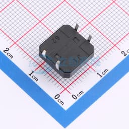 轻触开关12*12*8.0mm插件四脚DIP圆柄250gf 【轻触】缩略图