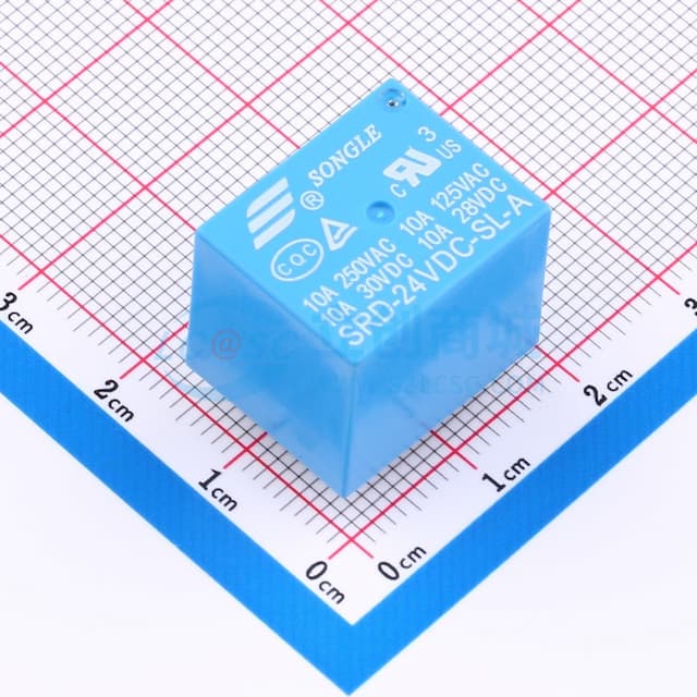 24V继电器 单刀单掷-常开 【继电】实物图