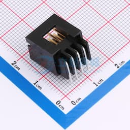 2x4P 间距:2.54mm 弯插 【插件】缩略图