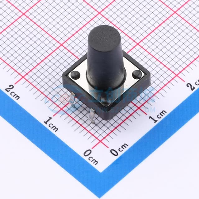 12*12*15mm 直插 轻触开关 【插件】实物图