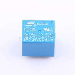 24V继电器 单刀单掷-常开 【继电】缩略图