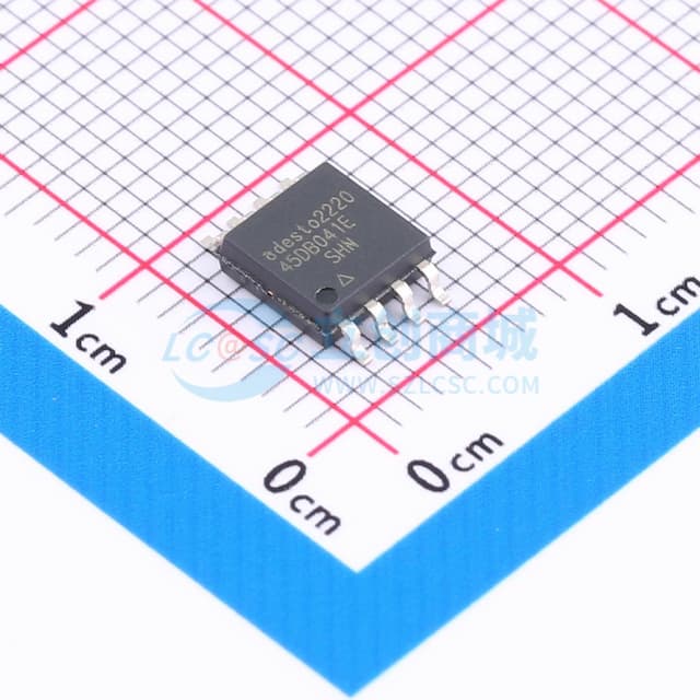 4 Mbit数据闪存，最低工作电压1.65V，SPI串行闪存实物图
