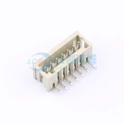 白灰色 1x7P 间距:2.5mm 弯插【插件】缩略图