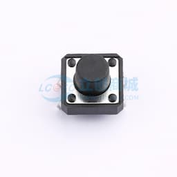 轻触开关12*12*8.0mm插件四脚DIP圆柄250gf 【轻触】缩略图