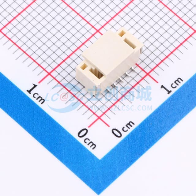 1x5P 间距:1.25mm 立贴 系列:GH实物图