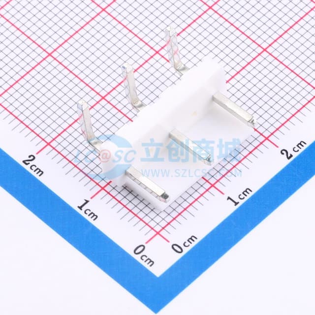 1x5P(缺2P) 间距:3.96mm 弯插 系列:VH实物图