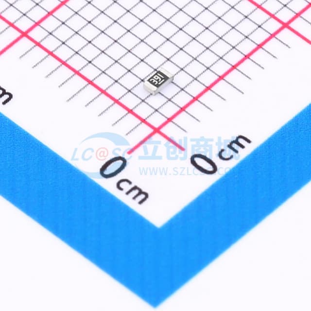 390Ω ±1% 100mW 厚膜电阻实物图