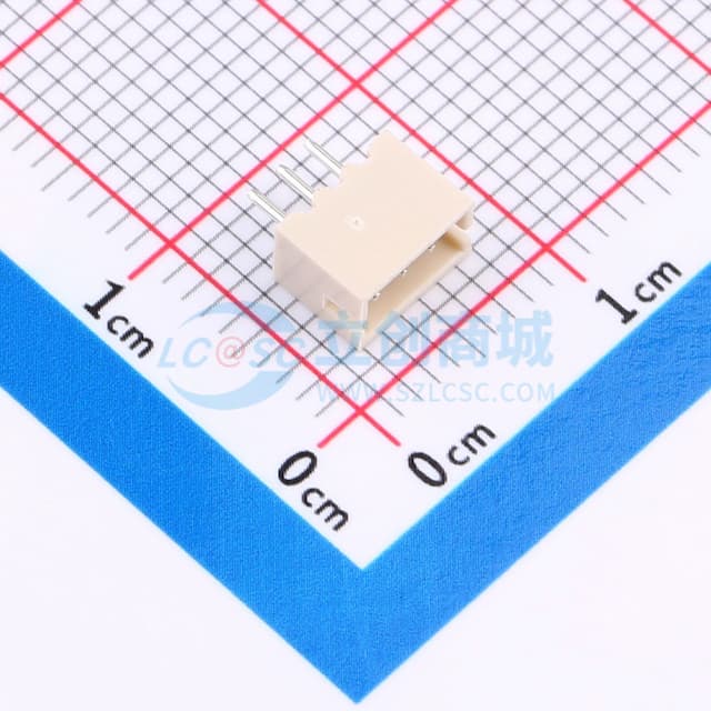 1x3P 间距:1.5mm 直插 系列:ZH 【插件】实物图