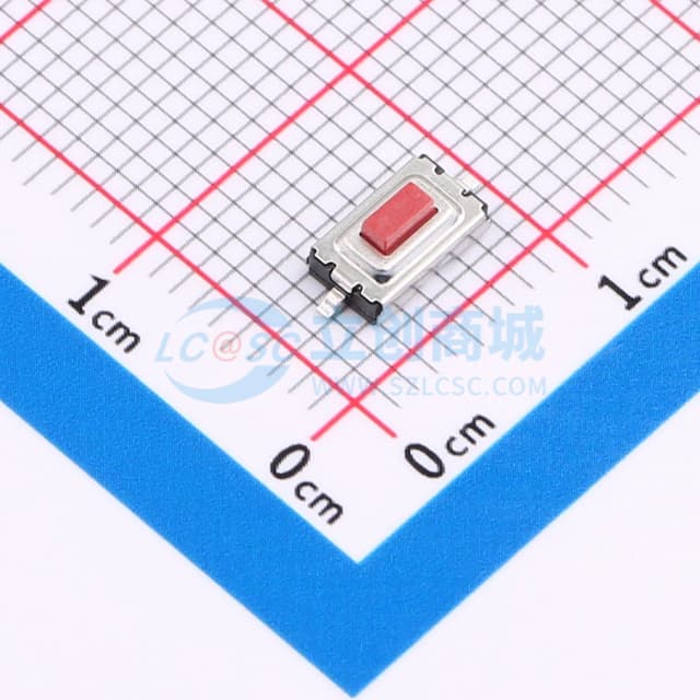 6.1*3.65*2.5mm 立贴 轻触开关实物图