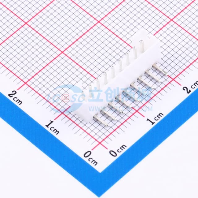 1x9P 间距:2mm 弯插 系列:PH 【插件】实物图
