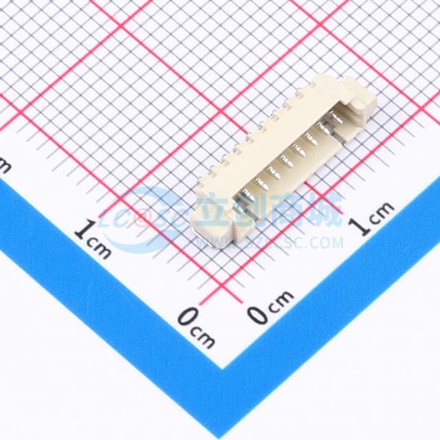 1x9P 间距:1.25mm 卧贴 系列:PicoBlade(MX 1.25)实物图