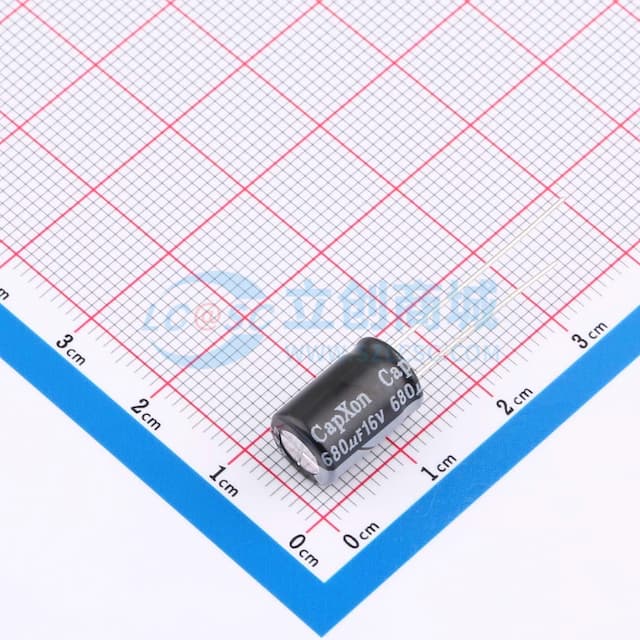680uF ±20% 16V 【插件】实物图