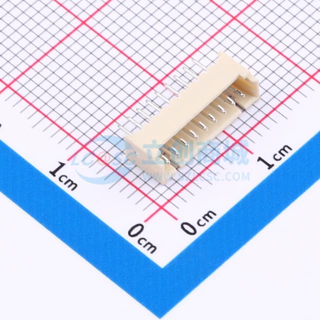 1x9P 间距:1.25mm 直插 【插件】实物图