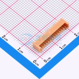 土黃 1x14P 间距:1.25mm 直插【插件】缩略图