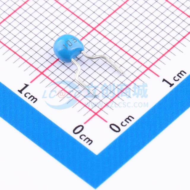 10nF ±10% 50V 【直插】实物图