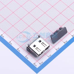 HDMI TYPE A型直立式SMT 13.0缩略图