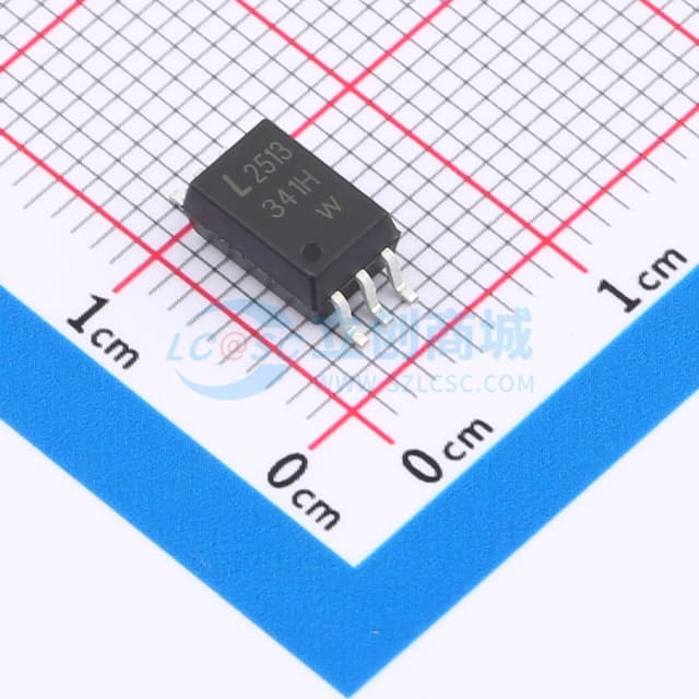 采用拉伸型SO6封装、具备轨到轨输出电压的4.0 A输出电流IGBT栅极驱动光电耦合器实物图