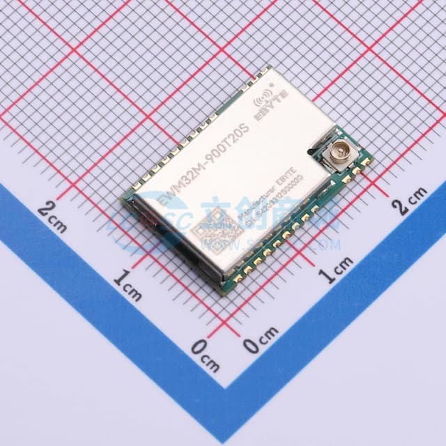 国产LoRa扩频无线收发通信UART串口模块透明传输信道监听实物图