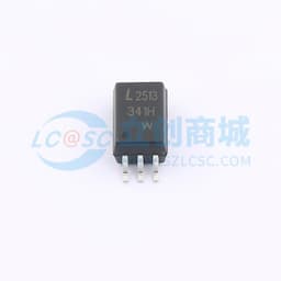 采用拉伸型SO6封装、具备轨到轨输出电压的4.0 A输出电流IGBT栅极驱动光电耦合器缩略图