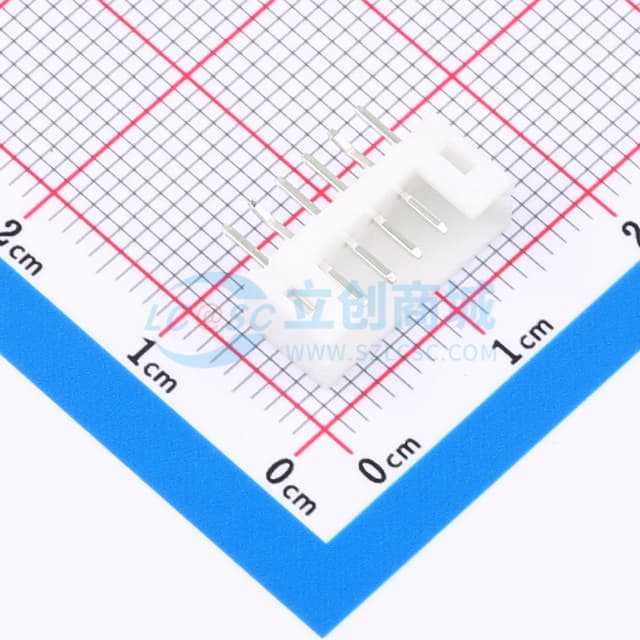 1x6P 间距:2mm 直插 系列:PH 【插件】实物图