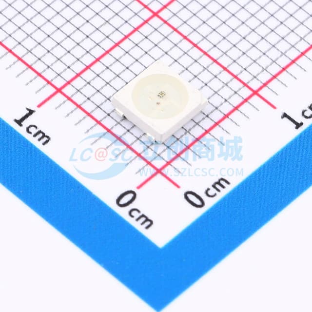 17mA高亮，5050RGB内置IC，5V实物图