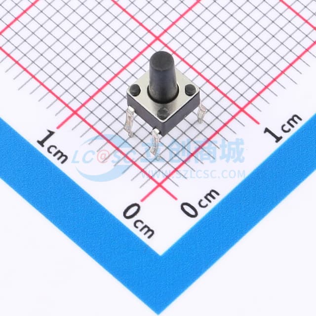 4.5mm*4.5mm*7.5mm 12V 50mA【插件】实物图