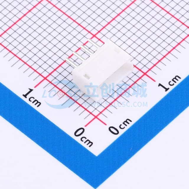 1x4P 间距:1.5mm 直插 系列:ZH 【插件】实物图
