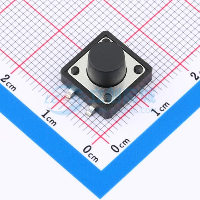 11.7*11.5*8mm 立贴 轻触开关实物图