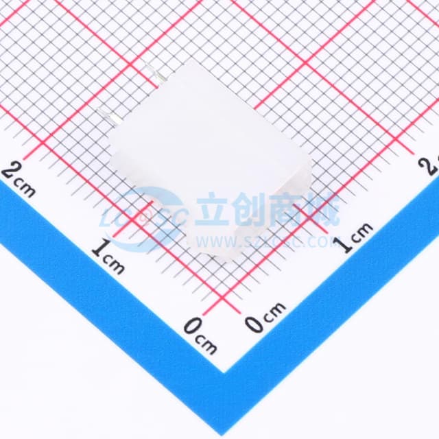 白色 2x1P 间距:4.2mm 直插 系列:Mini-Fit(MX 4.2)【插件】实物图