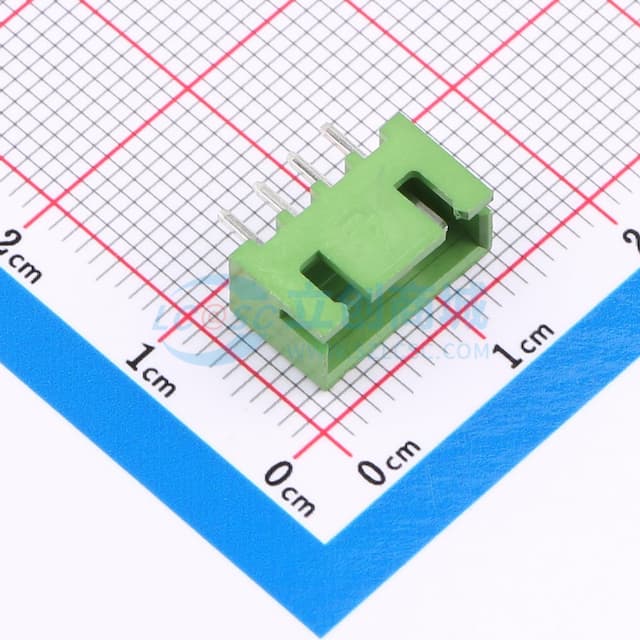 1x4P 间距:2.5mm 直插 系列:XH 【插件】实物图