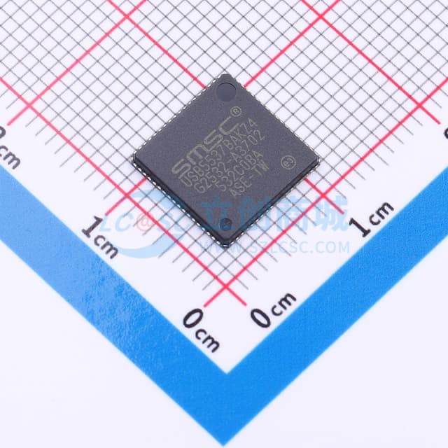 7端口SS/HS USB Hub控制器实物图