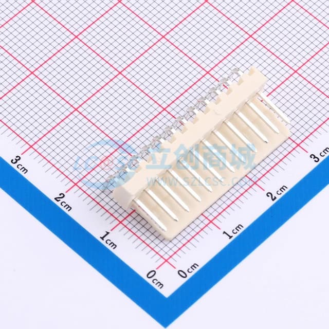 MX2.54弯针座【插件】实物图