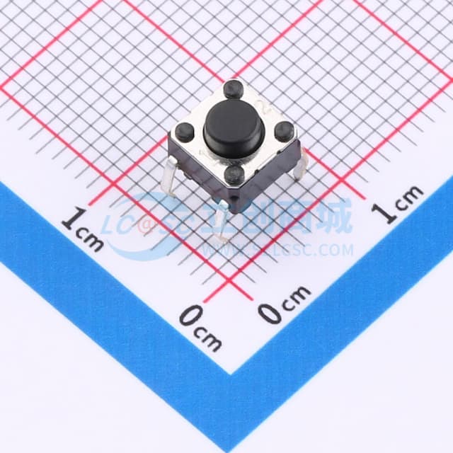 6*6*5mm 直插 轻触开关 【轻触】实物图
