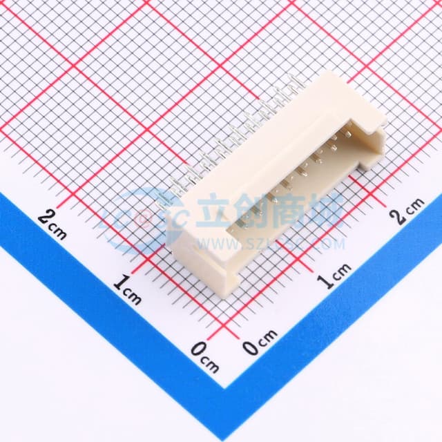 2x10P 间距:2mm 直插 【插件】实物图