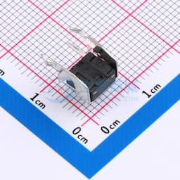 轻触开关6*6*6.0mm带支架插件四脚侧按250gf 【轻触】缩略图