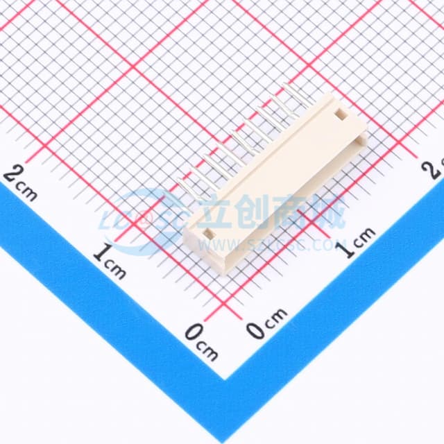 1x10P 间距:1.5mm 直插 系列:ZH 【插件】实物图