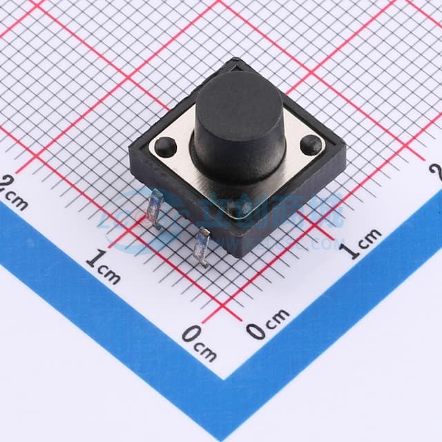 12*12*8.5mm 直插 轻触开关 【轻触】实物图