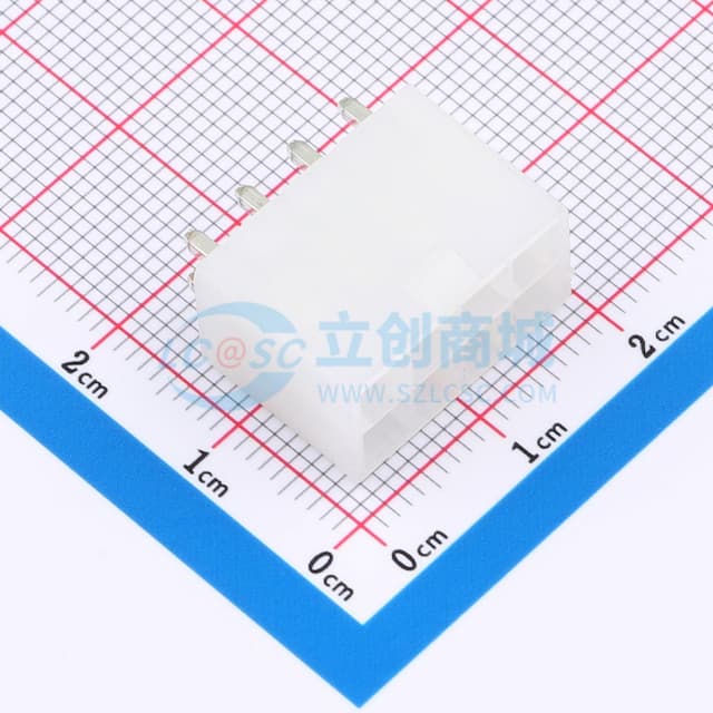 2x4P 间距:4.2mm 直插 【插件】实物图