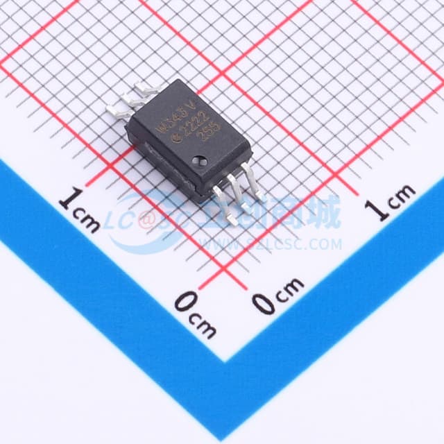 4.0-A输出电流IGBT栅极驱动光耦合器，带轨到轨输出电压实物图