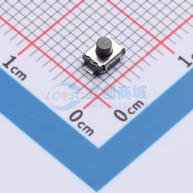 4x3x3.0mm 立贴 轻触开关实物图