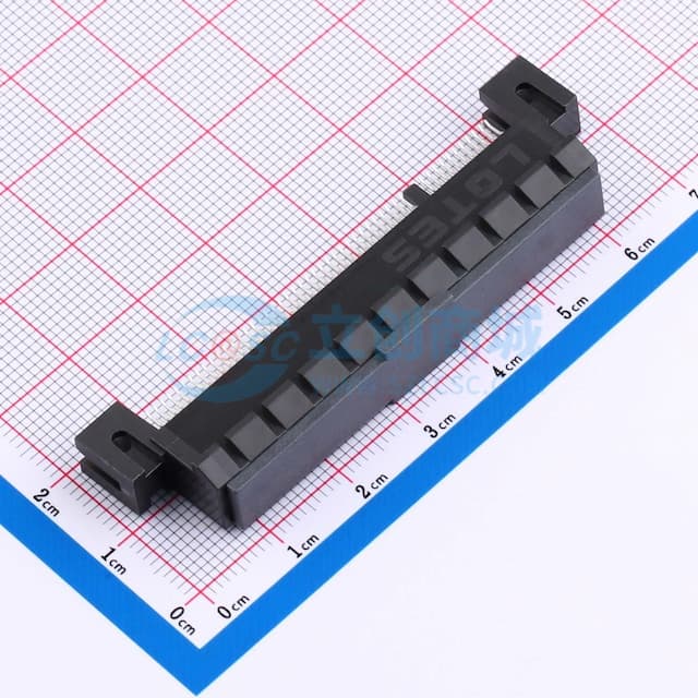 夹板 跨装式PCI-E 98针连接器实物图