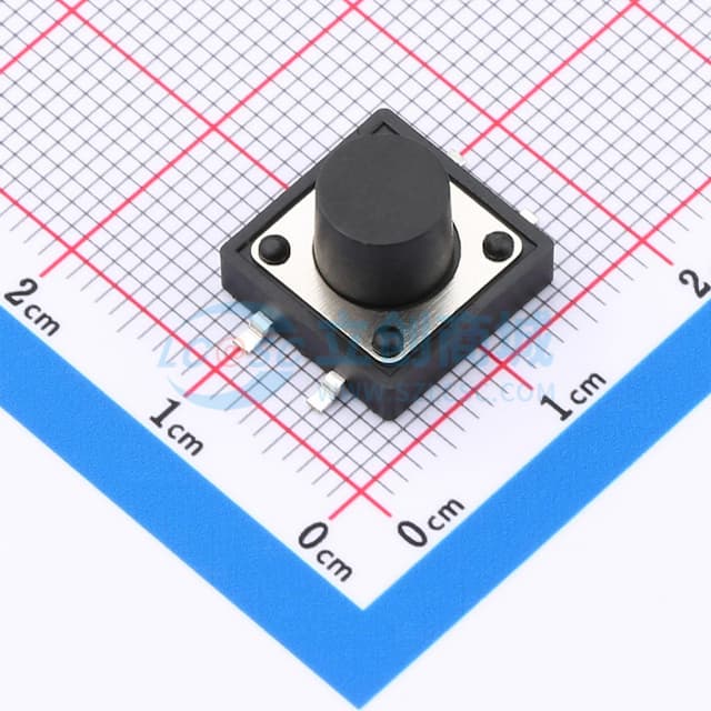 12*12*8.5mm 立贴 轻触开关实物图