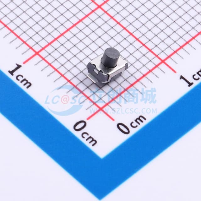 4x3x3.0mm 立贴 轻触开关实物图