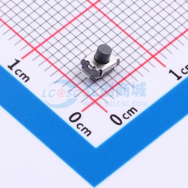 4x3x3.0mm 立贴 轻触开关实物图
